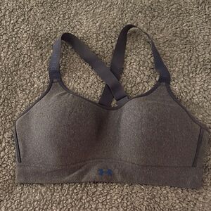 Under Armour Charcoal Sports Bra